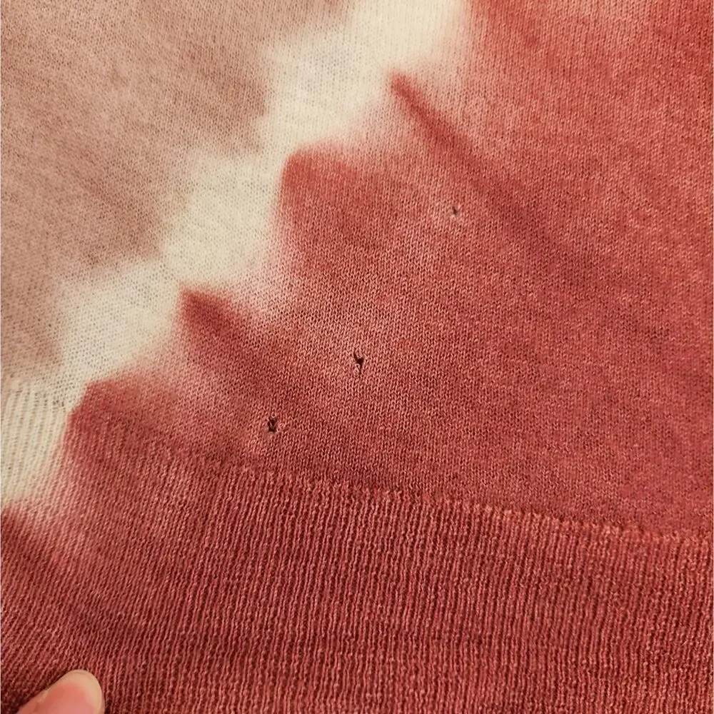 Sundry Rossi Tie Dye Merino Wool Cashmere Sweater Pink Size 1 / Small